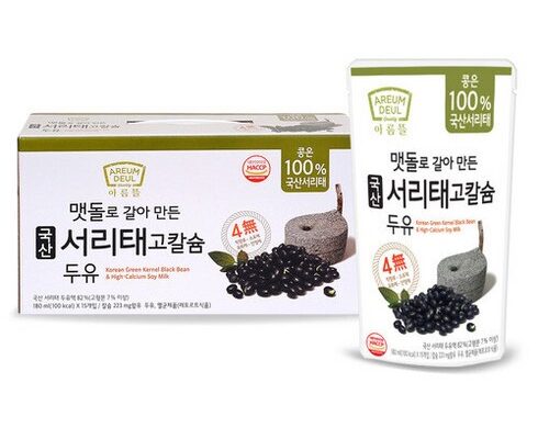 홈쇼핑 MD가 추천하는 맷돌로갈아만든검은콩두유180ml100팩 강력 추천