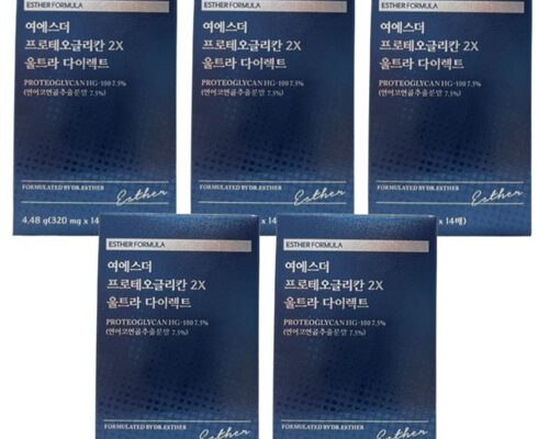 정말 놓치기 아까운 여에스더 프로테오글리칸 2X 울트라 다이렉트 20박스 리뷰 추천