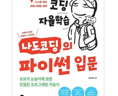 홈쇼핑 MD가 추천하는 파이썬책 리뷰 추천