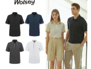 망설일수록 손해보는 WOLSEY 남성 24 SUMMER 컴포트핏 에어로 COOL 셔츠 4종 강력 추천